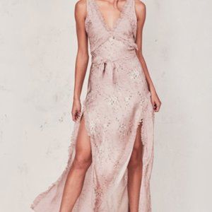 LoveShackFancy Kendall Silk Dress